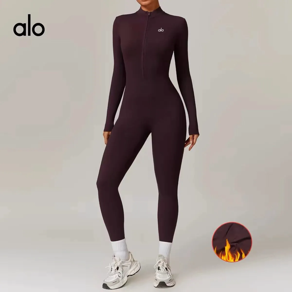 Alo Thermal Zip-Up Jumpsuit [4 styles]