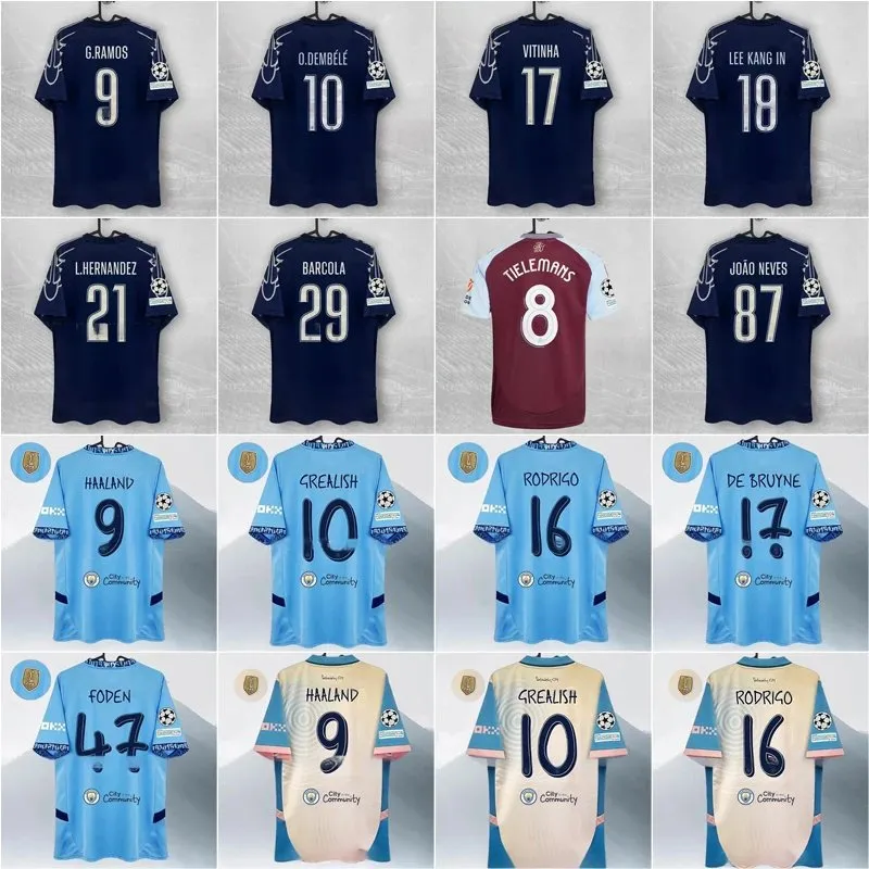 Manchester City UEFA Champions League Jersey [40 styles]
