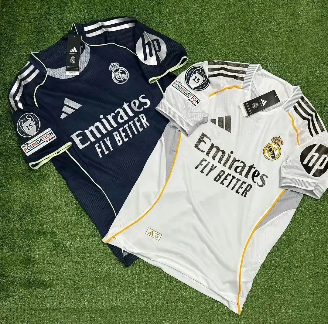 Real Madrid 2024-25 Home & Away Jerseys [40 styles]