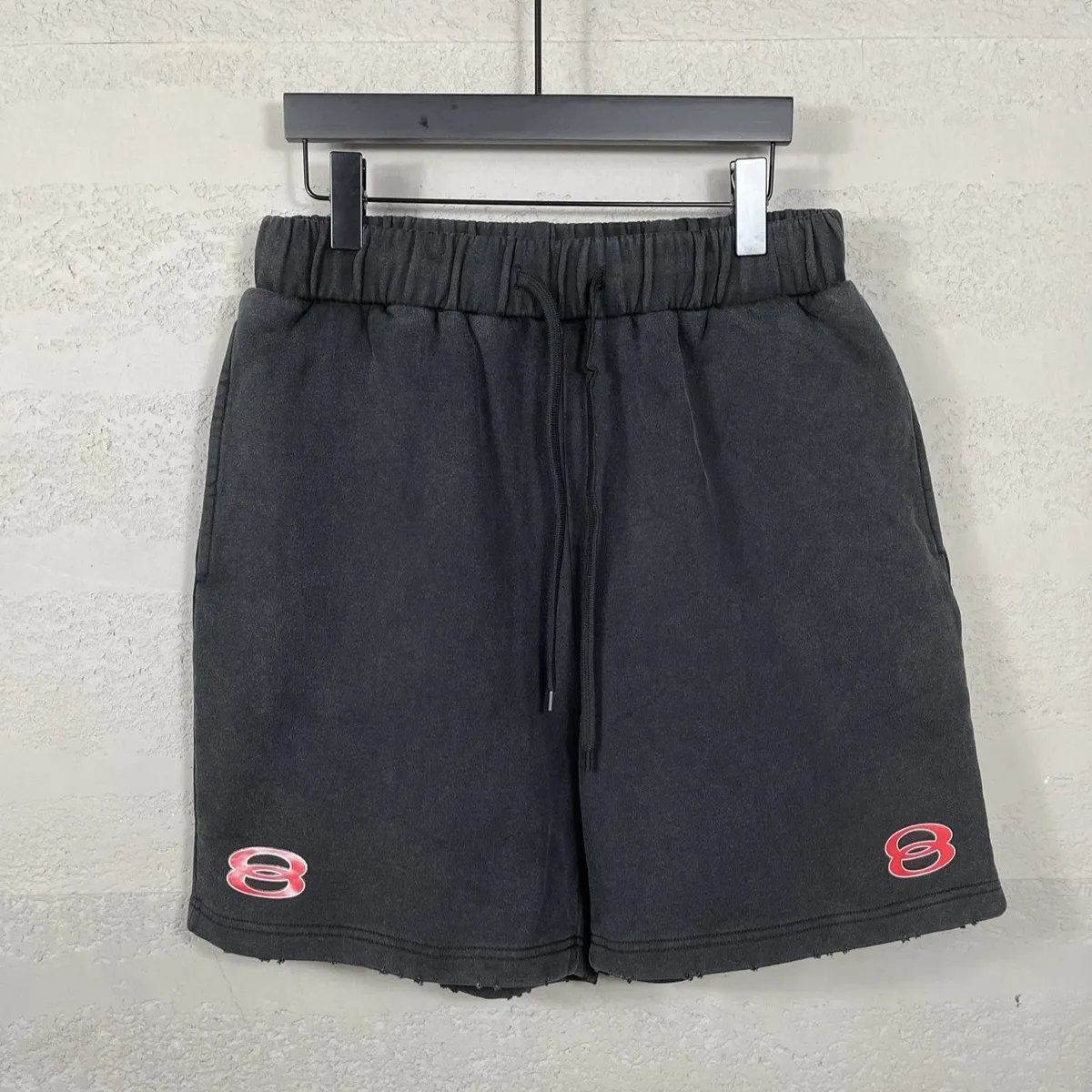 Unbranded 8-Logo Drawstring Shorts