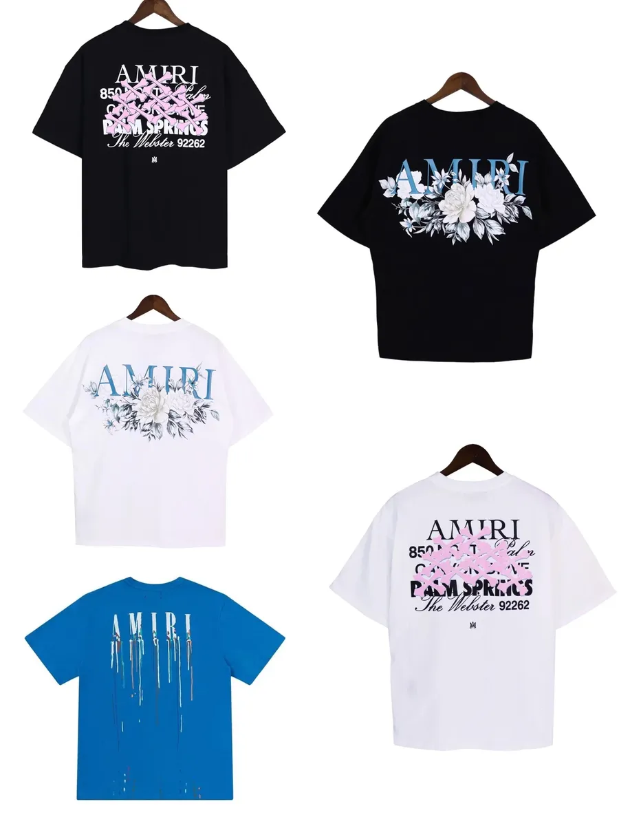 AMIRI Floral and Graphic Print T-Shirts [5 styles]