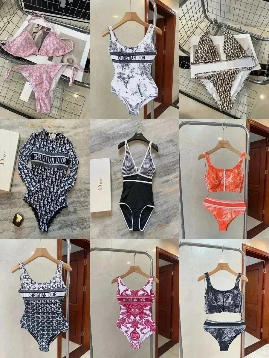 Dior Oblique Bikini Swimsuit Set [32 styles]