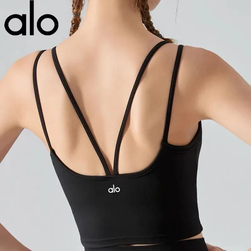 alo Yoga Strappy Back Sports Bra [4 styles]