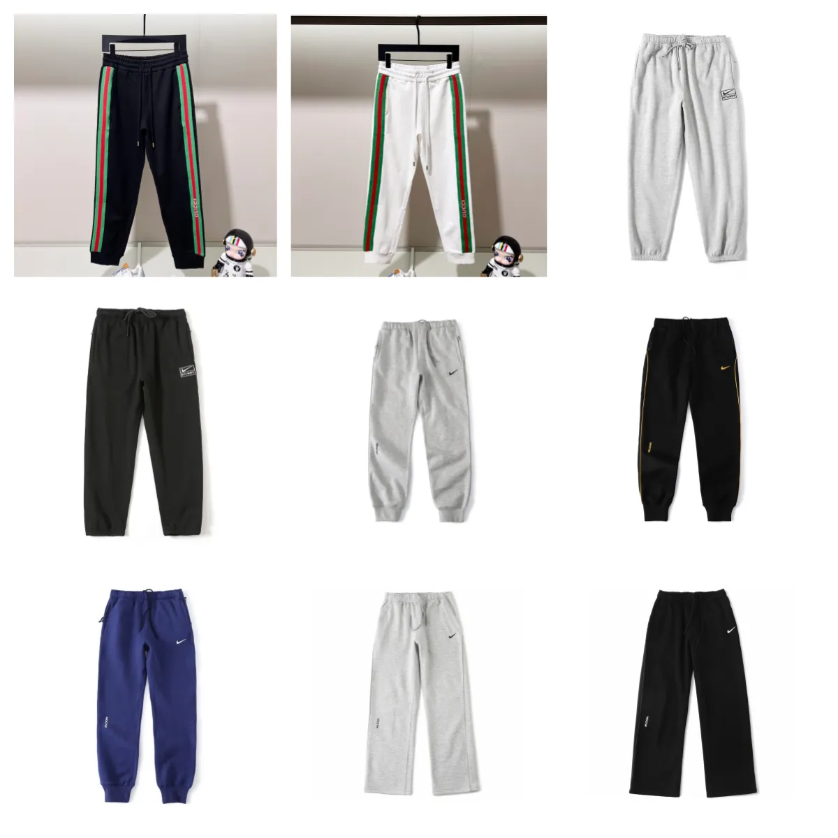 Gucci GG Supreme & Nike Sportswear Joggers [9 styles]