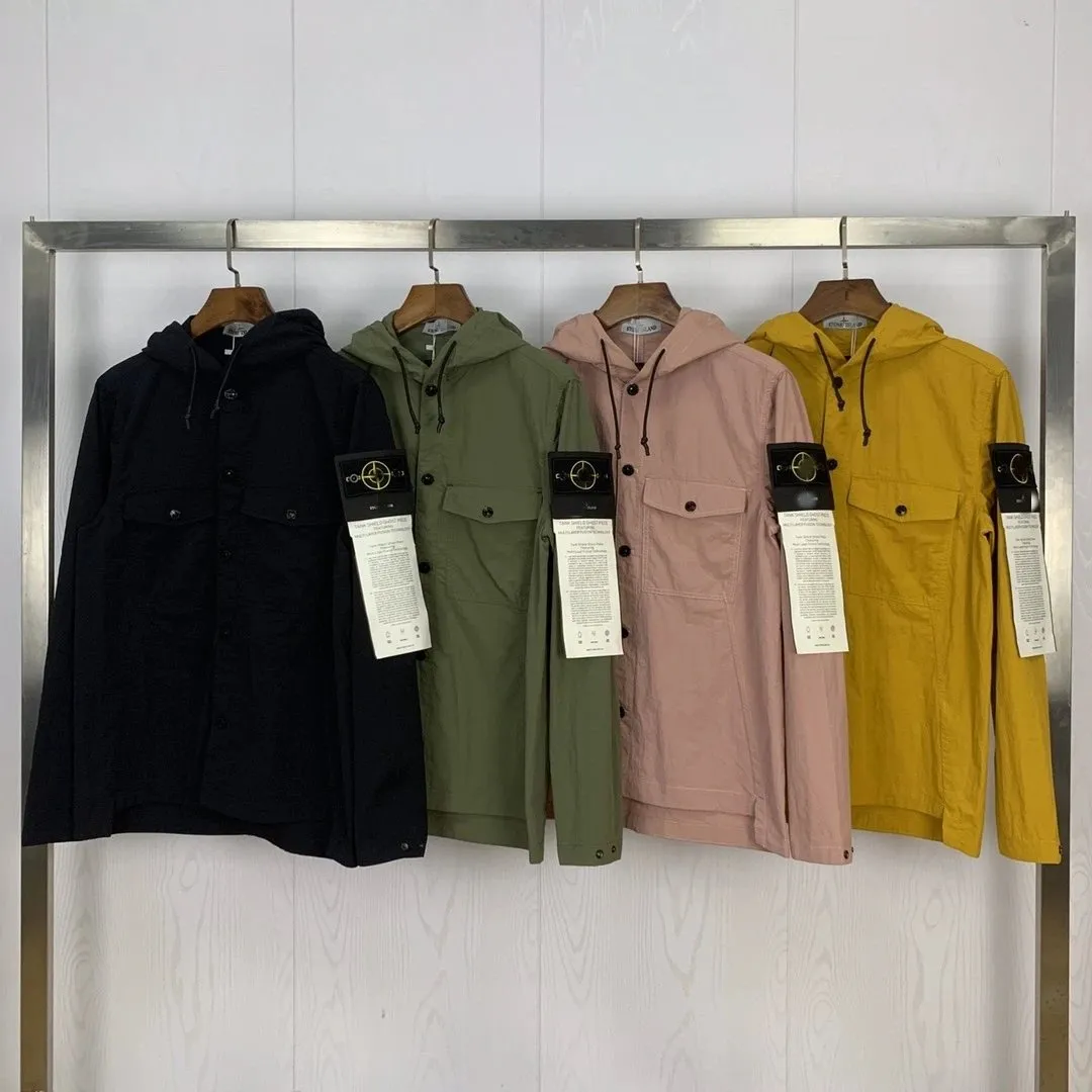 Stone Island Hooded Jacket [4 styles]