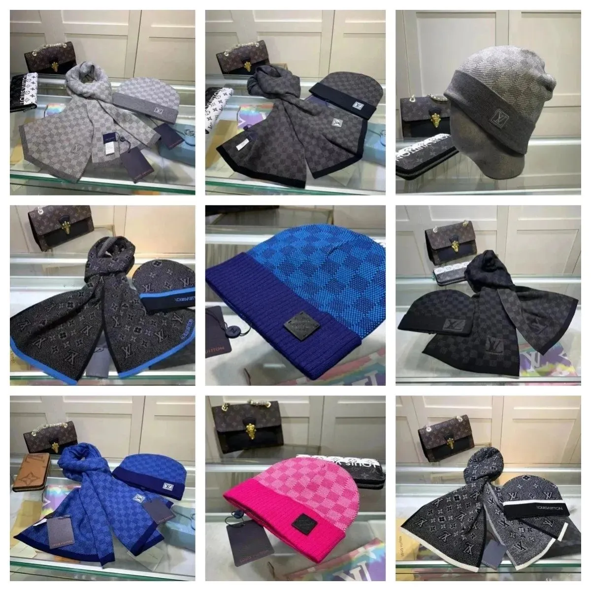 Louis Vuitton Damier Beanie [35 styles]