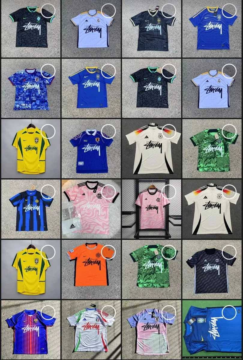 Stussy x Football Club Jerseys [36 styles]