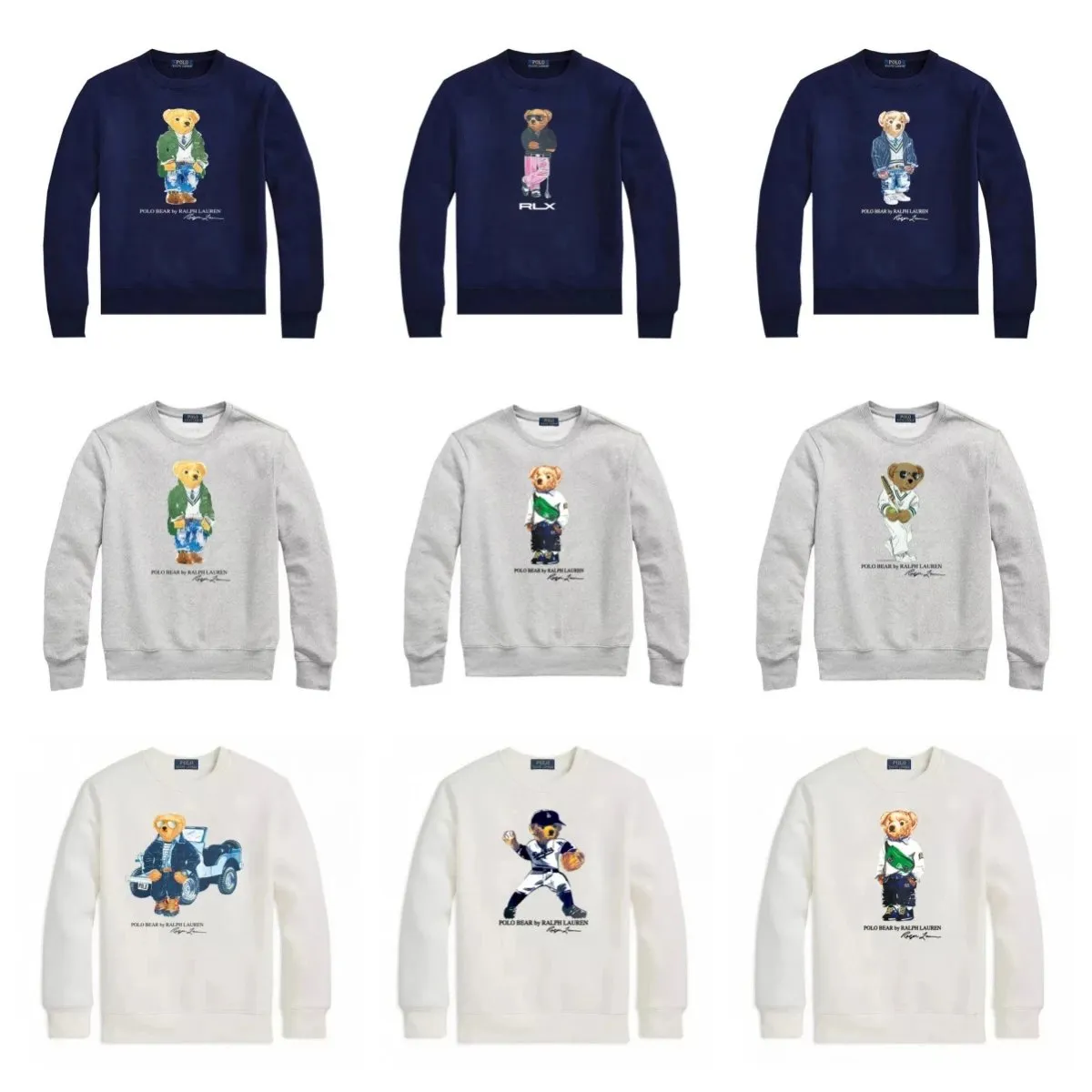 Ralph Lauren Polo Bear Sweatshirts [39 styles]