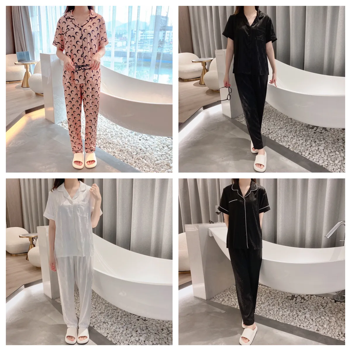 Lunar Crescent Pajama Set [4 styles]