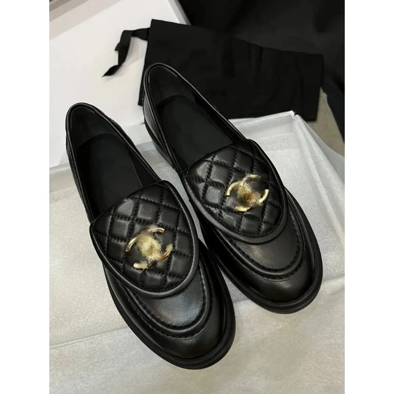 Chanel Classic Quilted Loafers [4 styles]