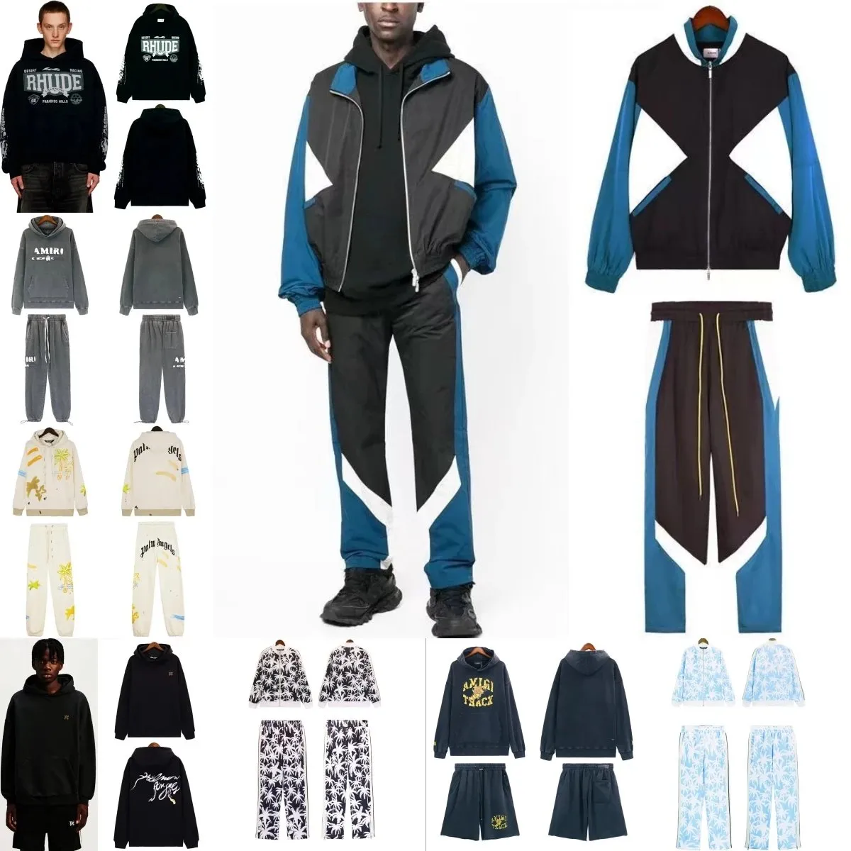 Rhude Hoodies/Sweaters [40 styles]