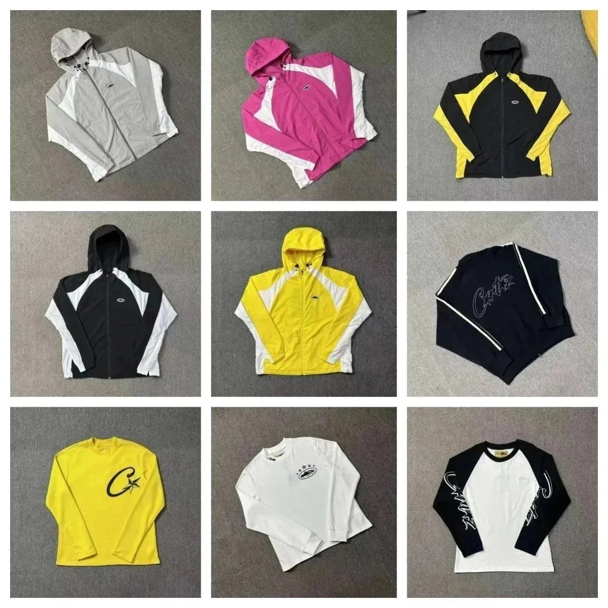Corteiz Hooded Jackets and Long-Sleeve Tops [40 styles]