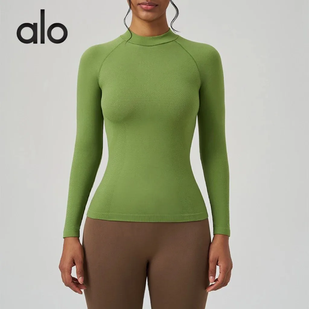 Alo High Neck Long Sleeve Top [5 styles]