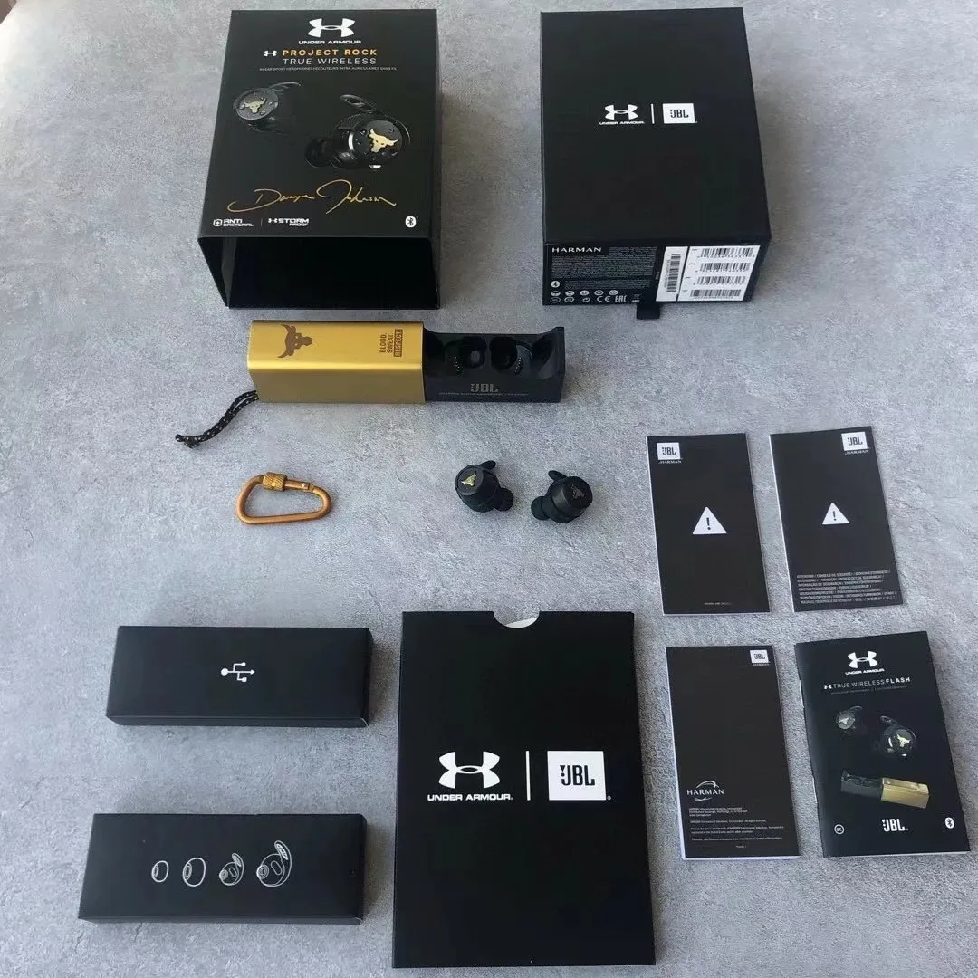 Under Armour Project Rock True Wireless Earbuds