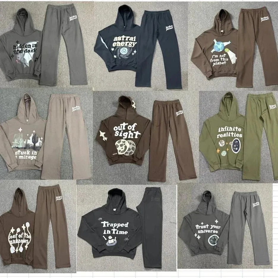 Broken Planet Hoodie & Sweatpants Sets [40 styles]