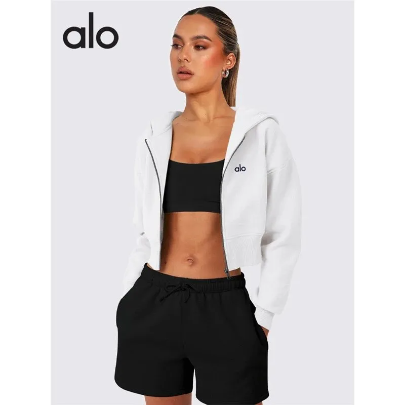 Alo Cropped Hoodie [6 styles]