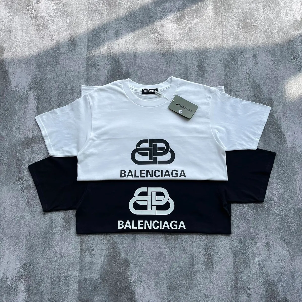 Balenciaga Interlocking BB T-Shirt [2 styles]