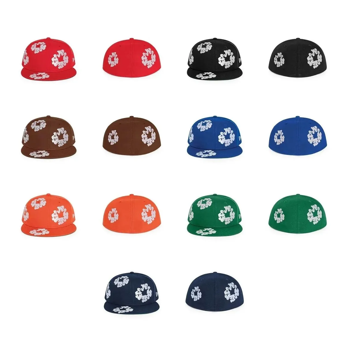 New Era Floral Pattern Snapback Hats [7 styles]