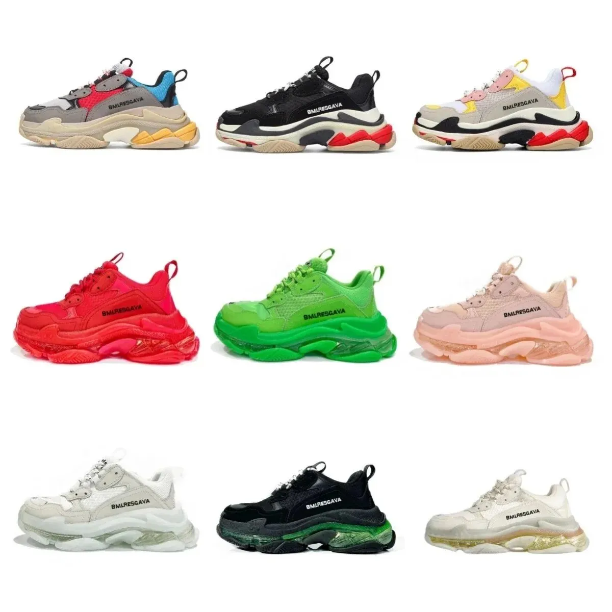 BMLRESGAVA Chunky Sneakers [37 styles]