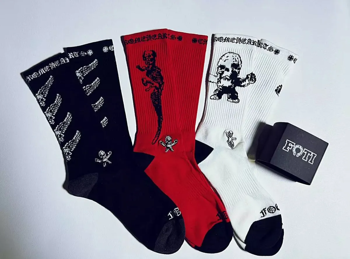 FOTI Skeleton Design Crew Socks [1 style]