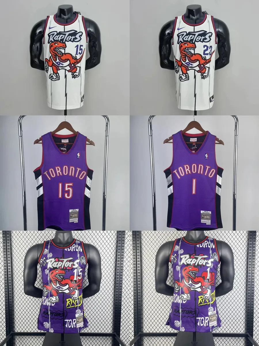 Toronto Raptors Vintage Jersey [Multiple Designs & Numbers]