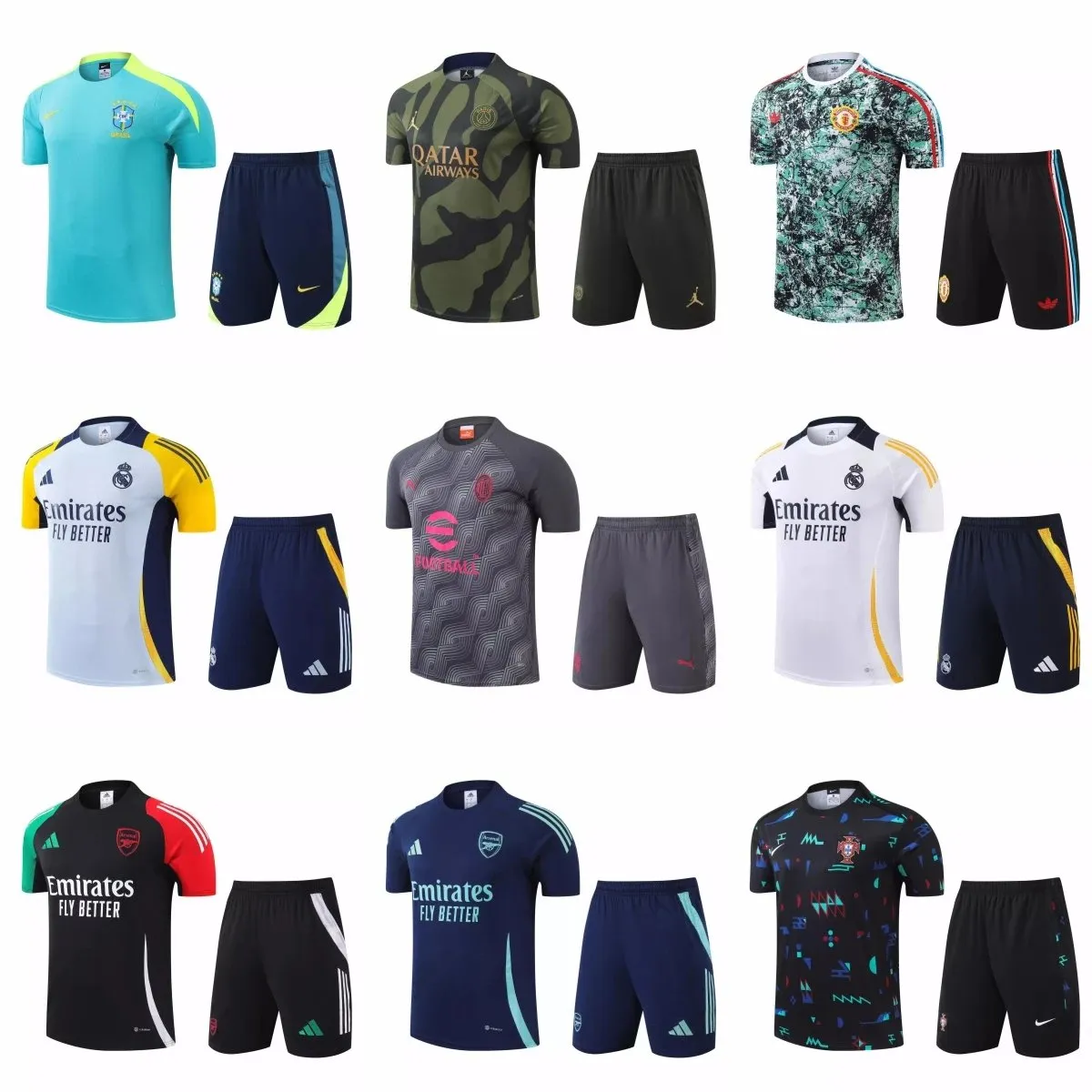 Various Team Jerseys/Shorts [39 styles]