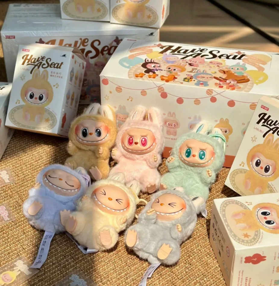 POP MART LABUBU Have a Seat Plush Toys [16 styles]