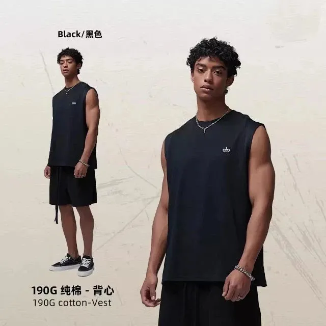 Alo 190G Cotton Sleeveless Vest [6 styles]