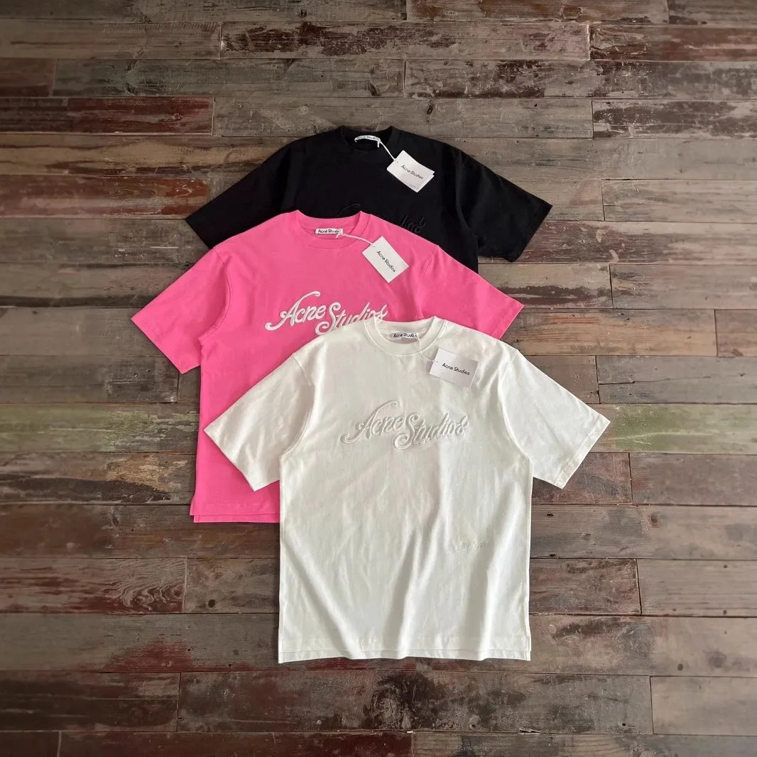Acne Studios Script Logo T-Shirt [4 styles]