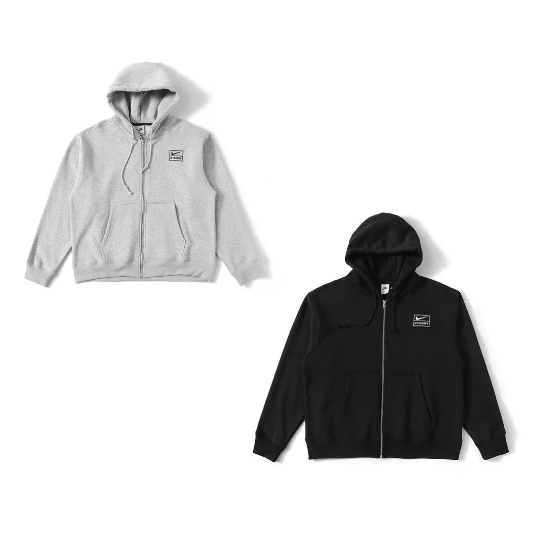 Nike Stussy Collaboration Full-Zip Hoodie [2 styles]