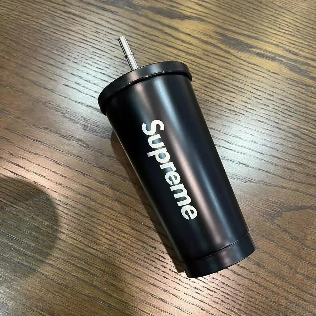 Supreme Tumbler with Straw