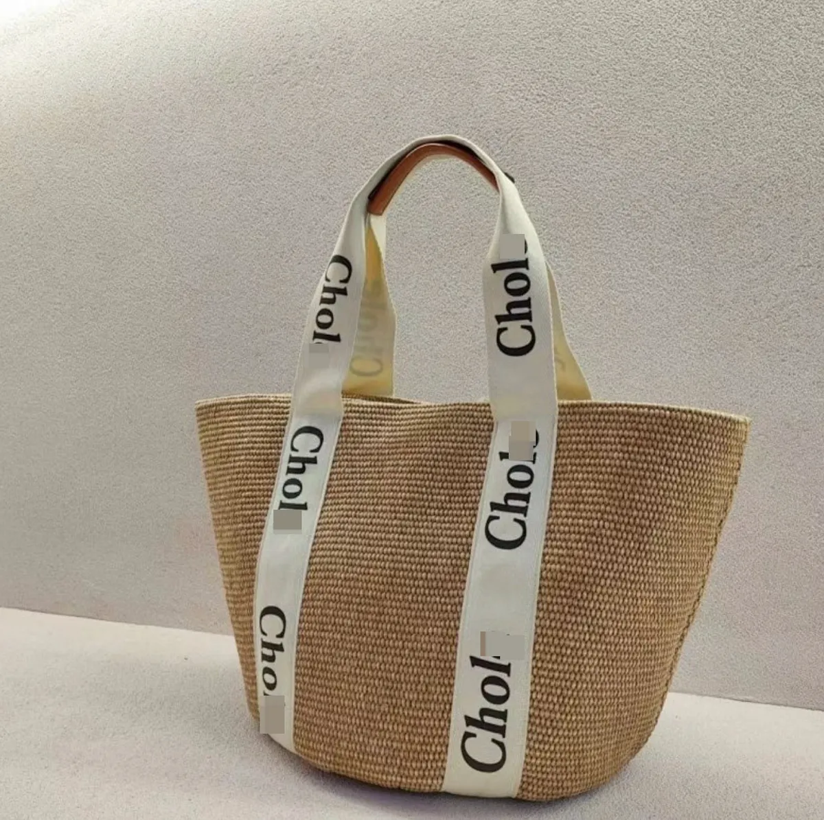 Chloé Straw Tote Bag [2 styles]