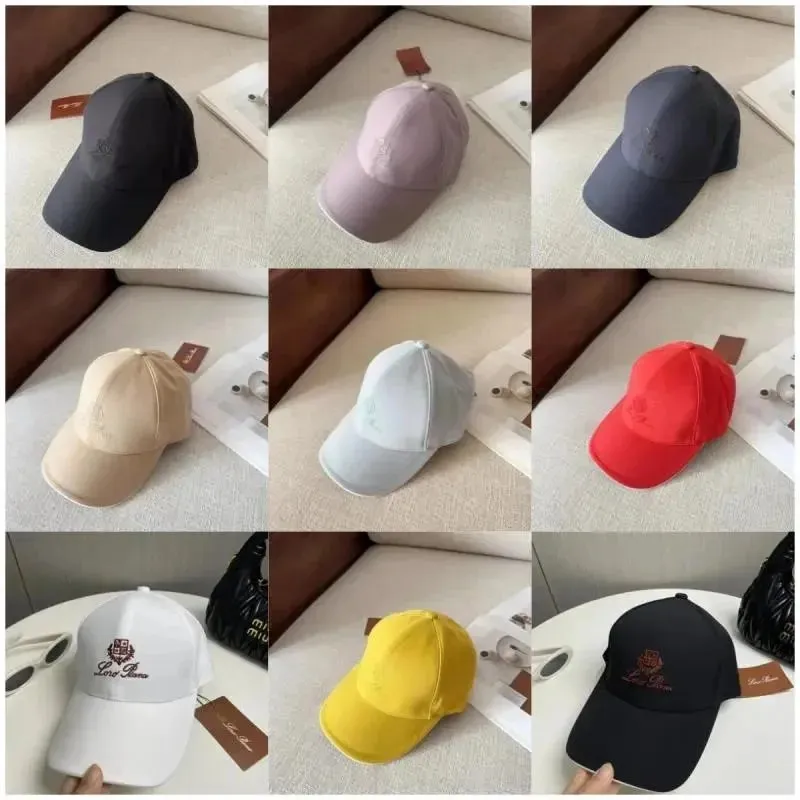 Loro Piana Embroidered Baseball Cap [9 Colors Available]