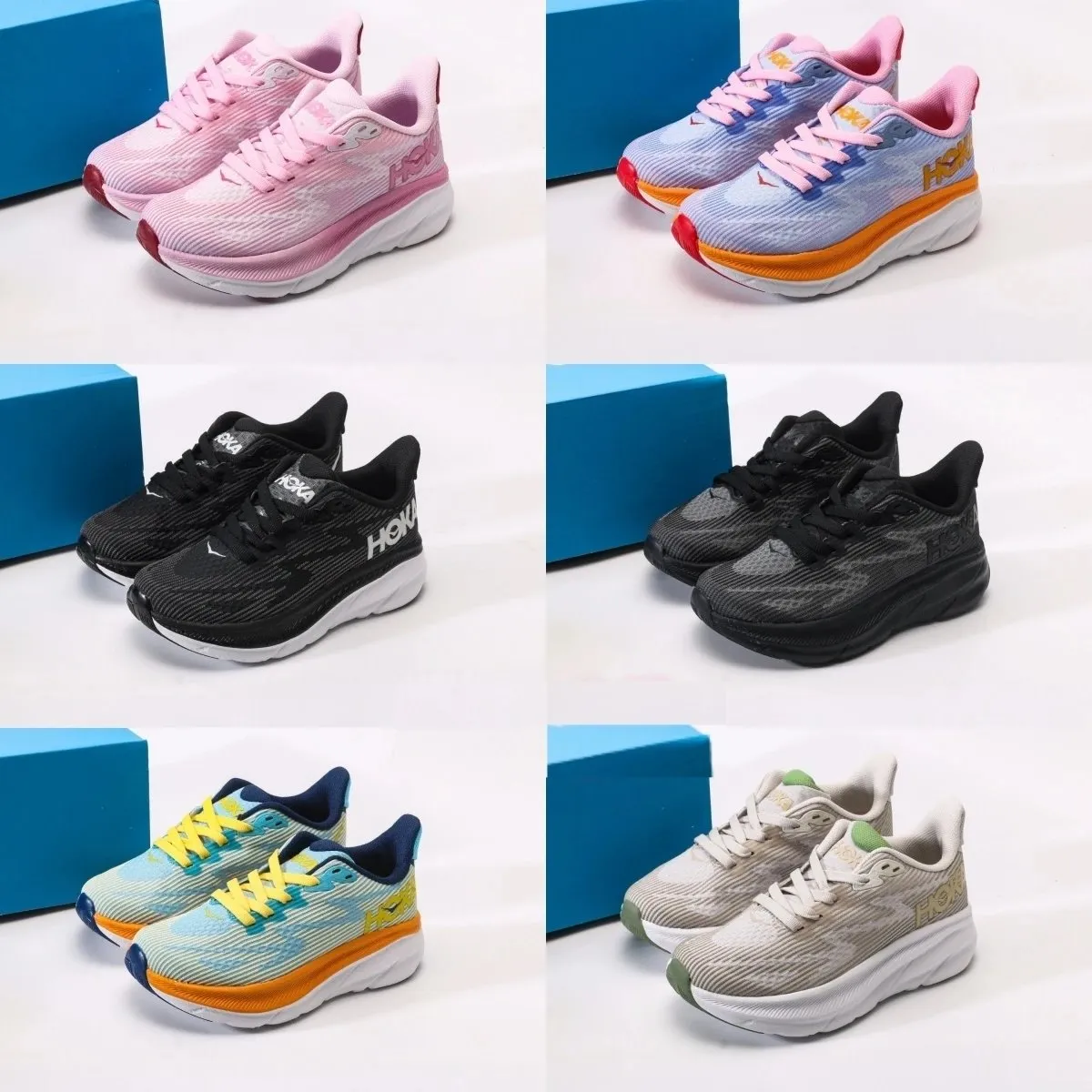 HOKA Clifton 9 Running Shoes [6 styles]