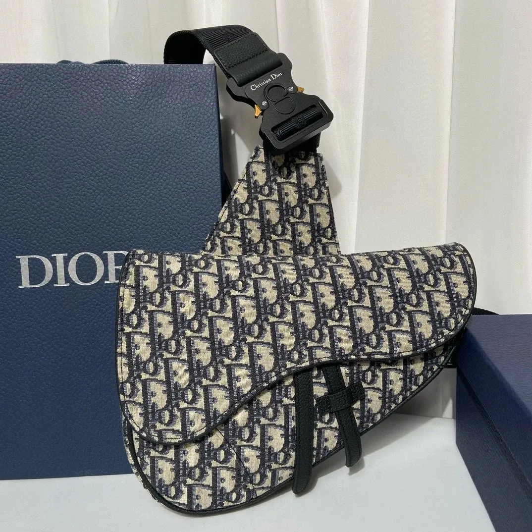 Dior Oblique Saddle Bag
