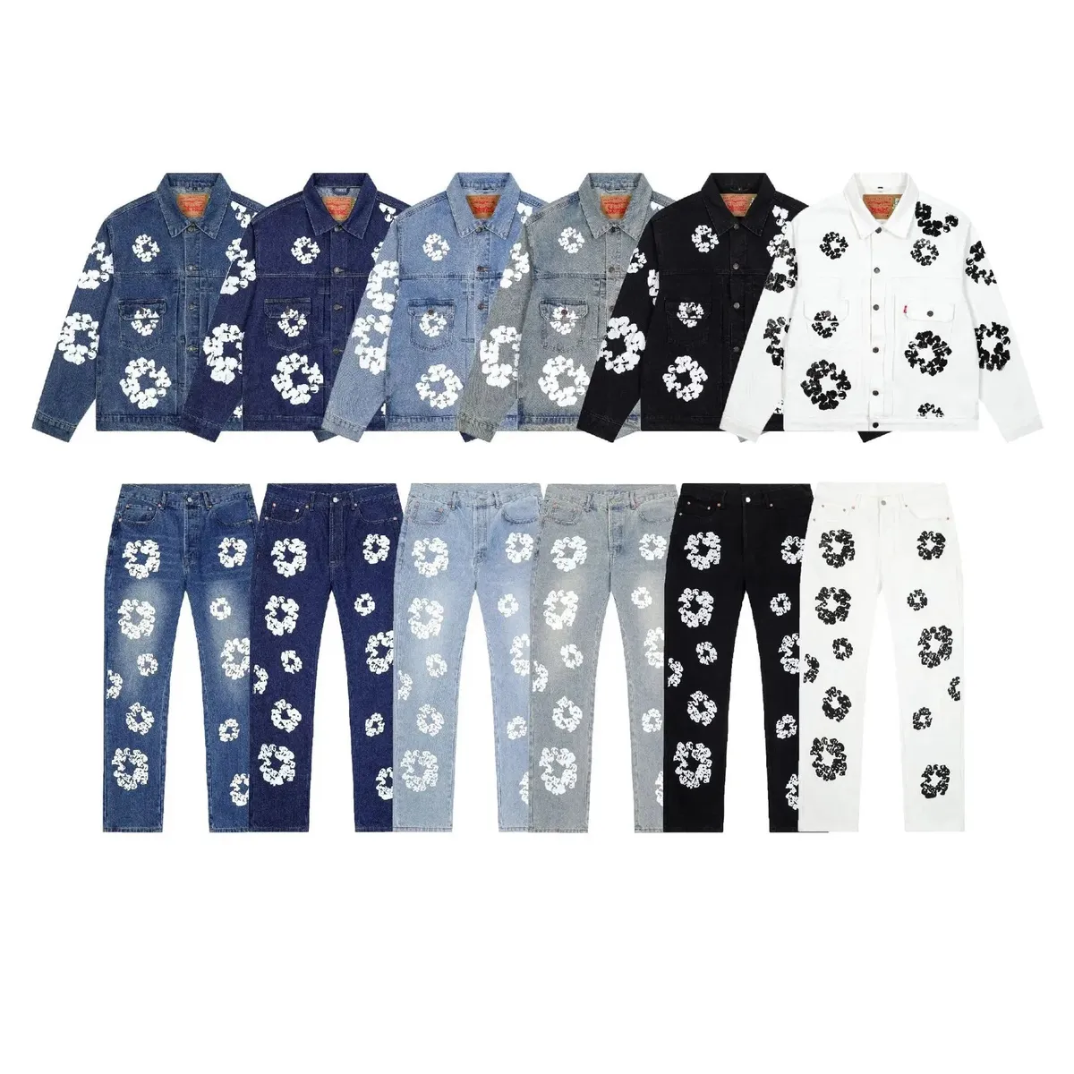 Levi's Denim Jacket & Jeans Set [18 styles]