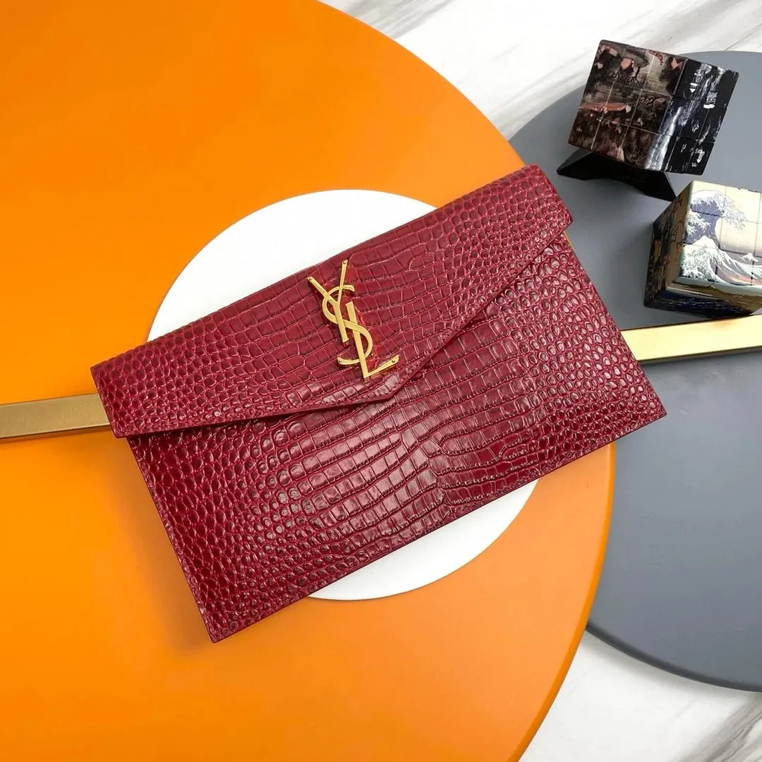 YSL Envelope Clutch
