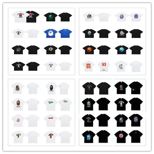 BAPE Ape Head T-Shirts [40 styles]