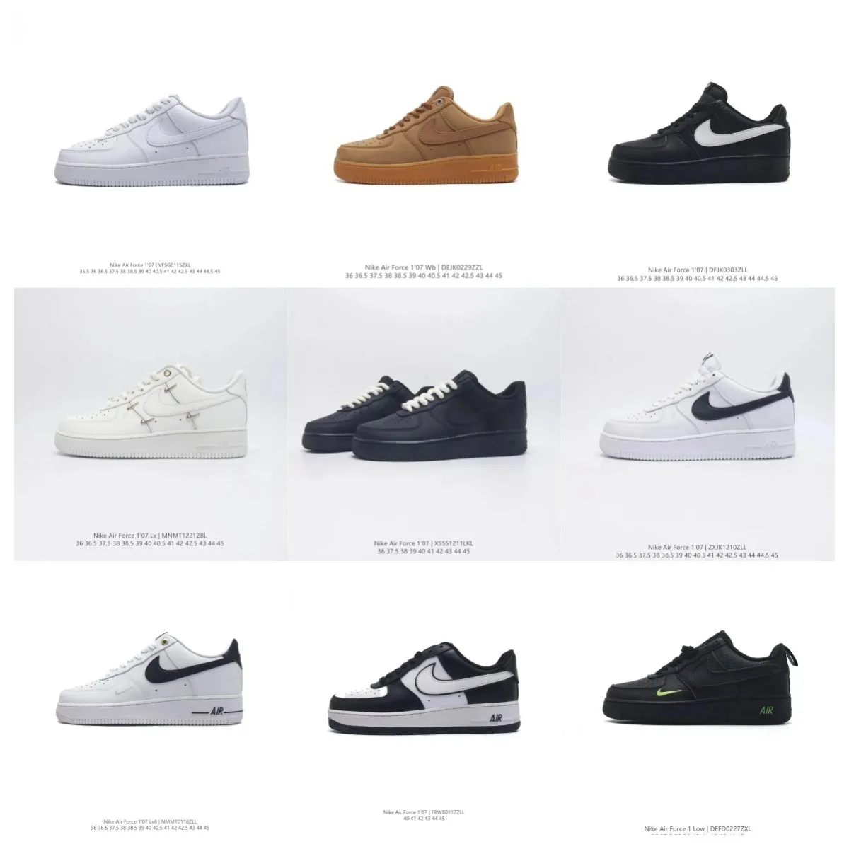 Nike Air Force 1 Sneakers [22 styles]