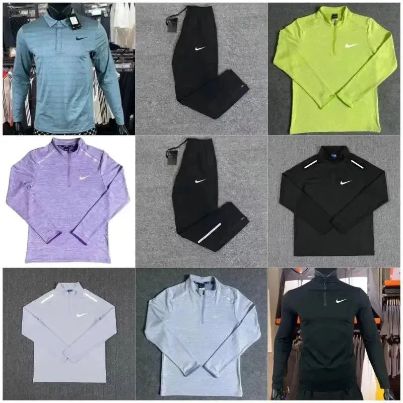 Nike Dri-FIT Half-Zip Running Jackets [18 styles]