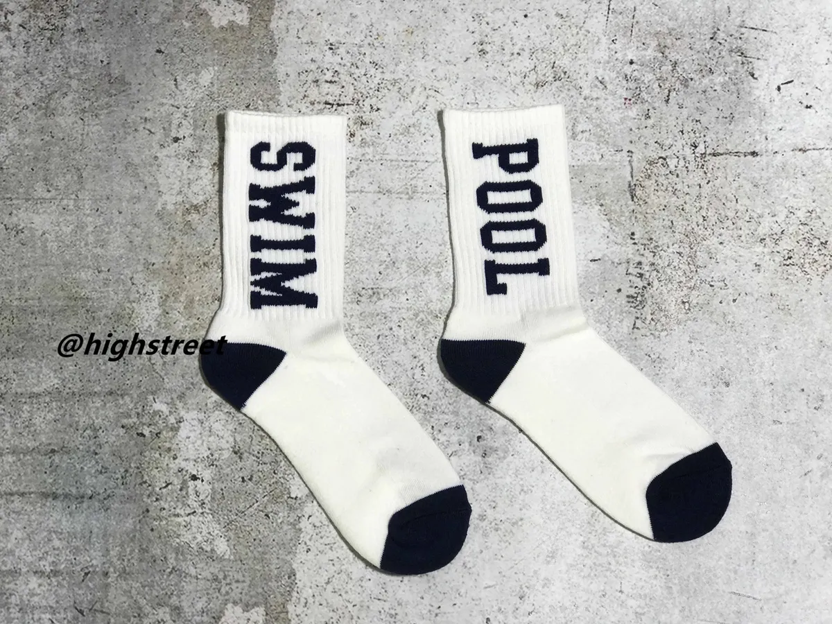 Highstreet Swim Pool Crew Socks