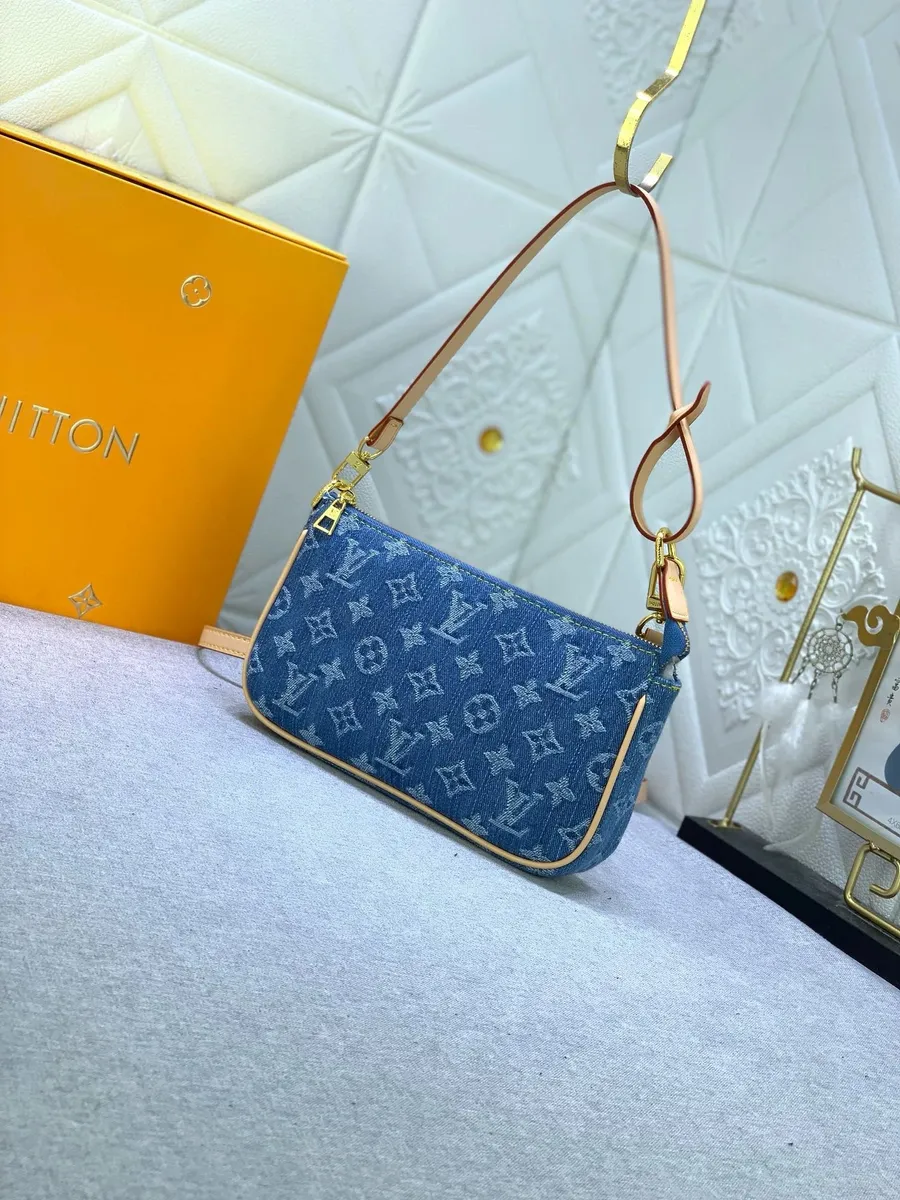 Louis Vuitton Denim Pochette Accessories
