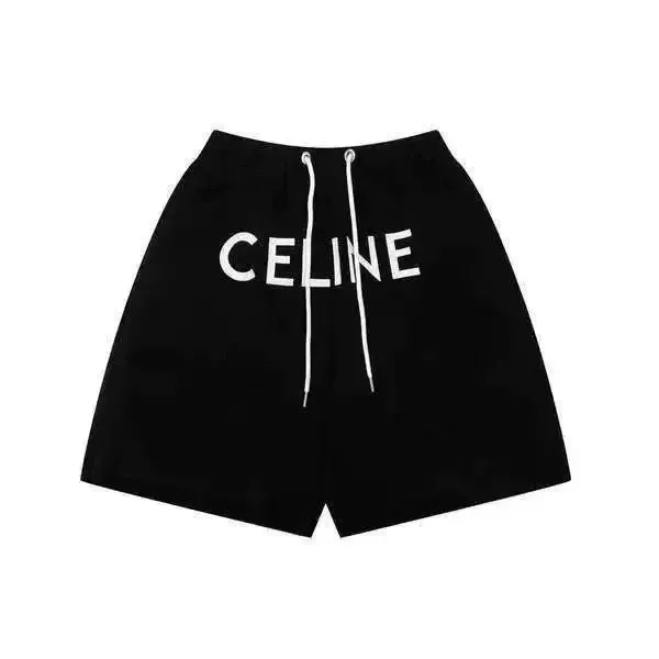 Celine Logo Drawstring Shorts [3 styles]