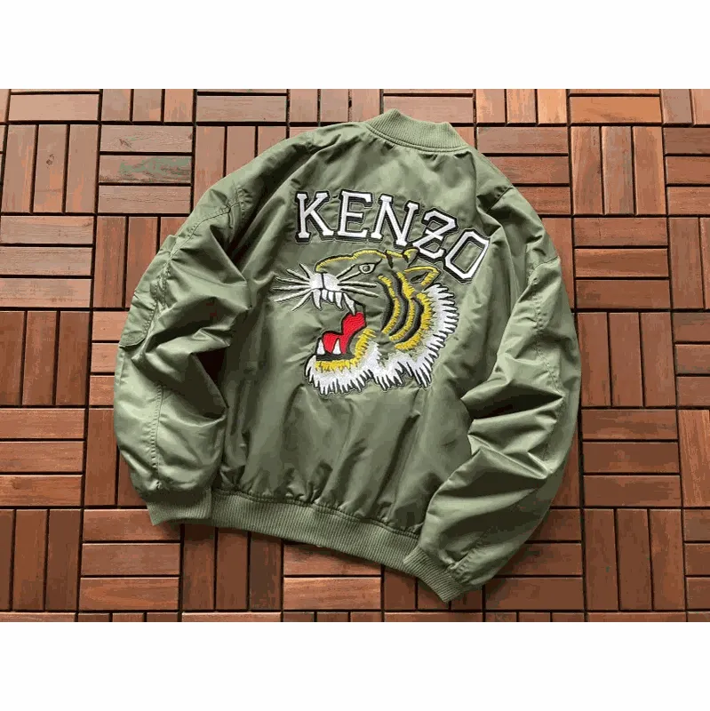 KENZO Tiger Embroidery Bomber Jacket [2 styles]