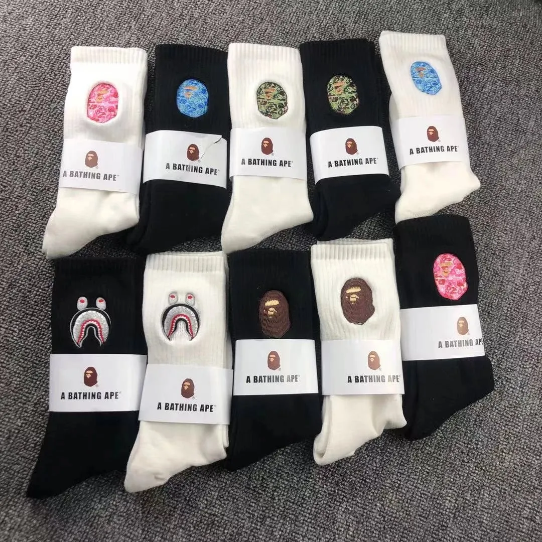 A Bathing Ape Bapesta Socks [1 style]