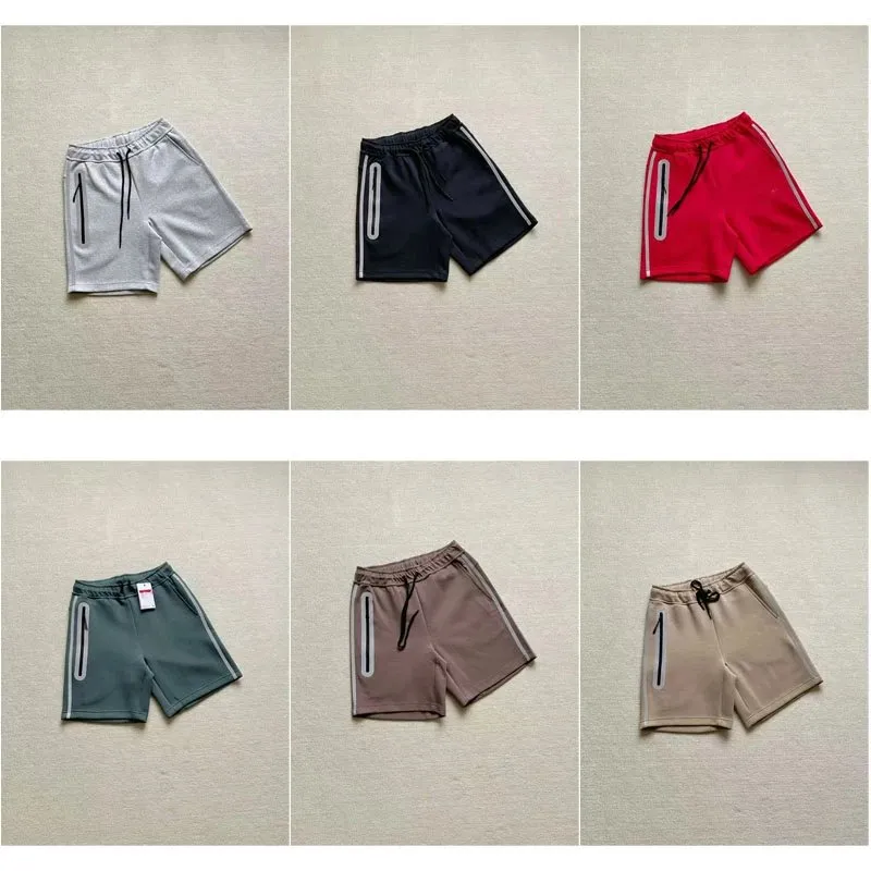 Sporty Side-Stripe Drawstring Shorts [6 styles]