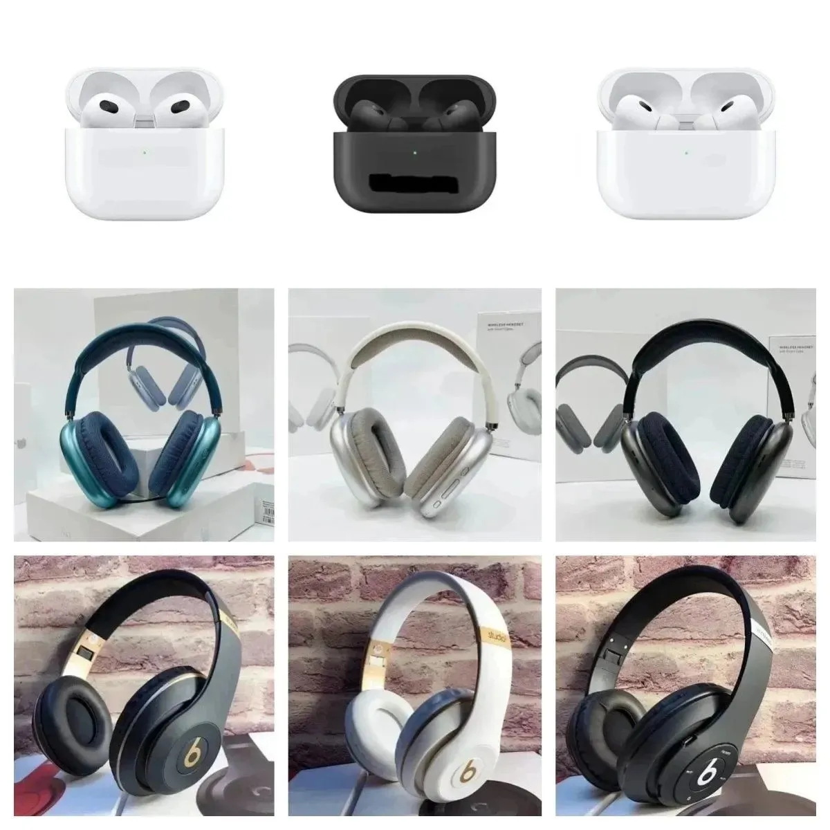 Apple AirPods Pro / Beats Studio Buds Headphones [40 styles]