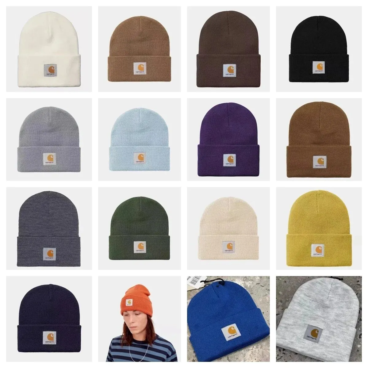 Carhartt WIP Acrylic Beanie Hat [16+ Colors]