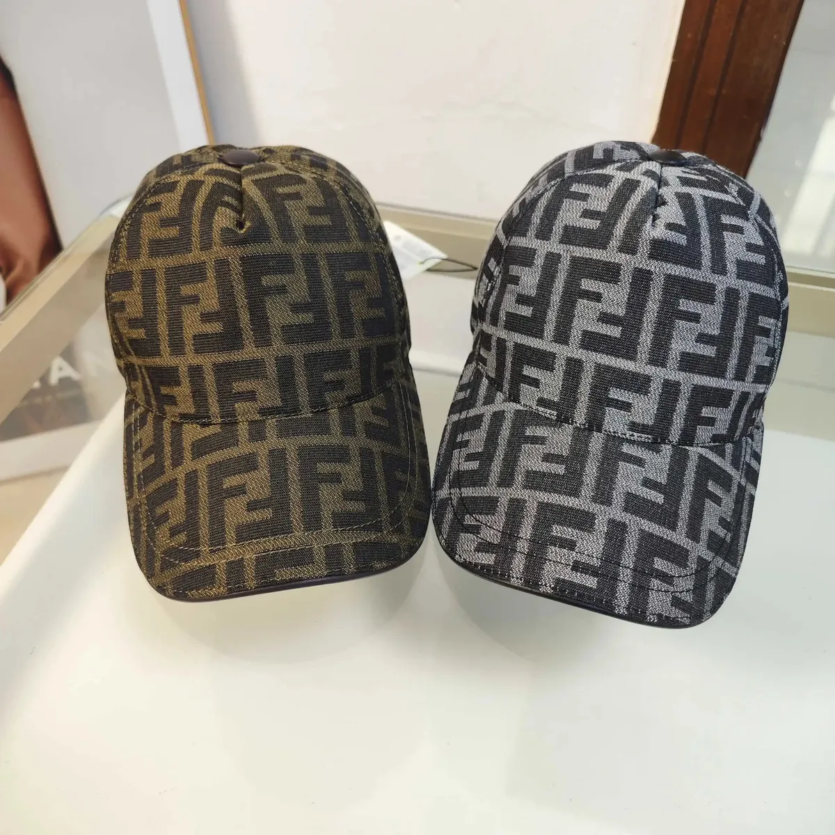Fendi FF Logo Baseball Cap
