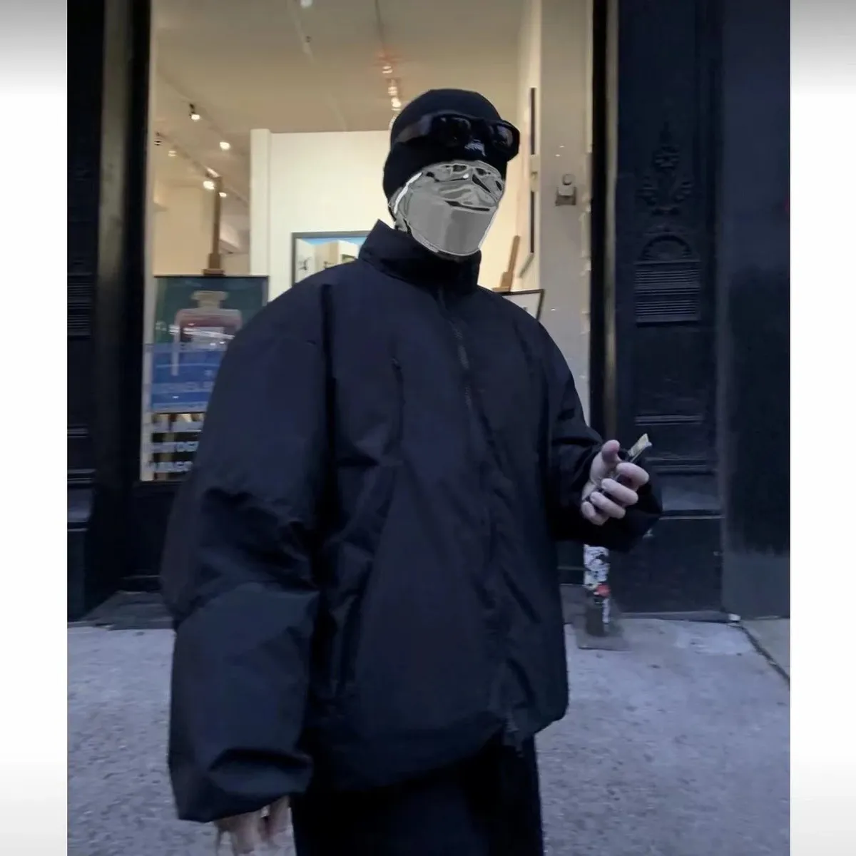 Black Puffer Jacket [1 style]